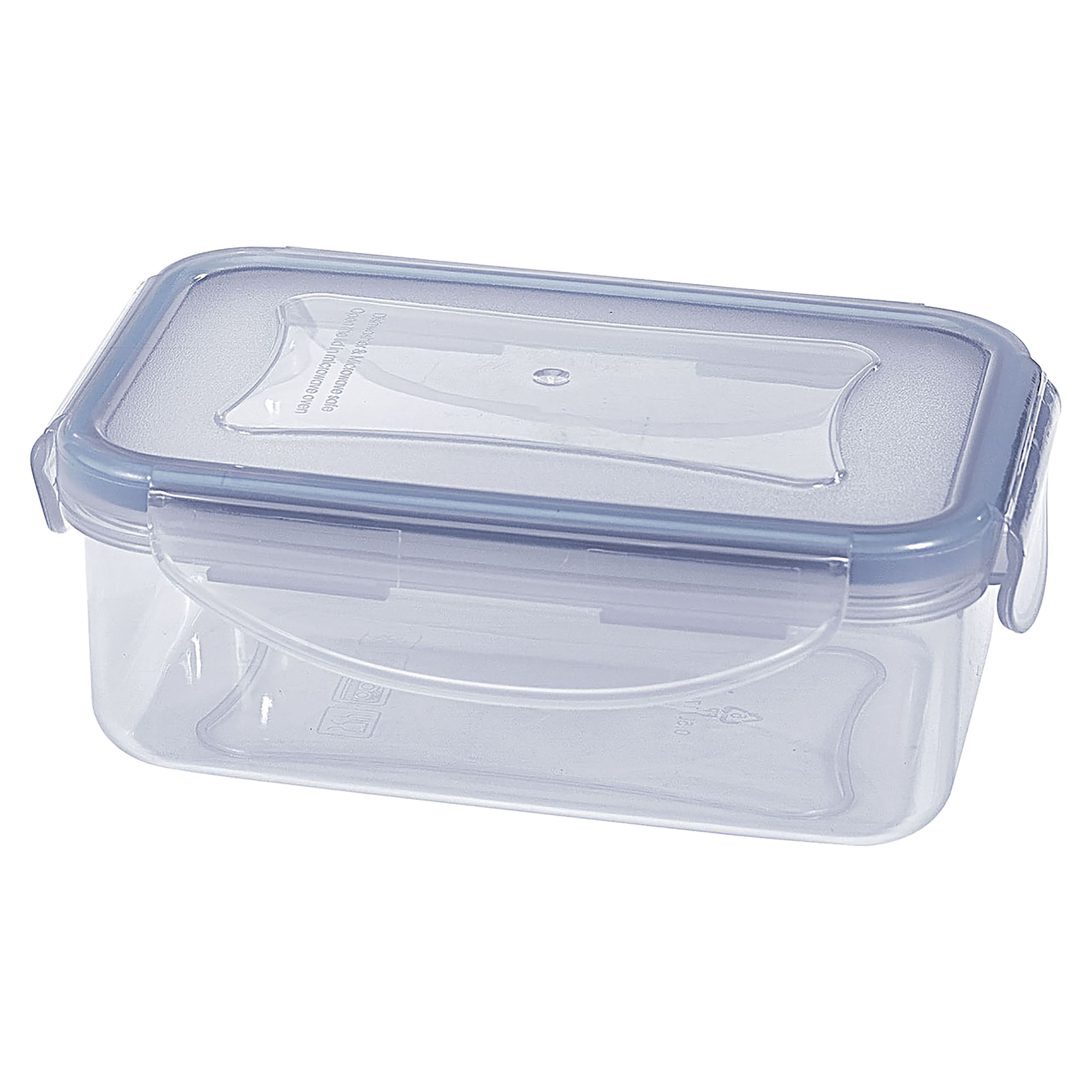 Tazon Click Clak Rect Tr (17 Oz/475 ml) Guateplast Natural 0