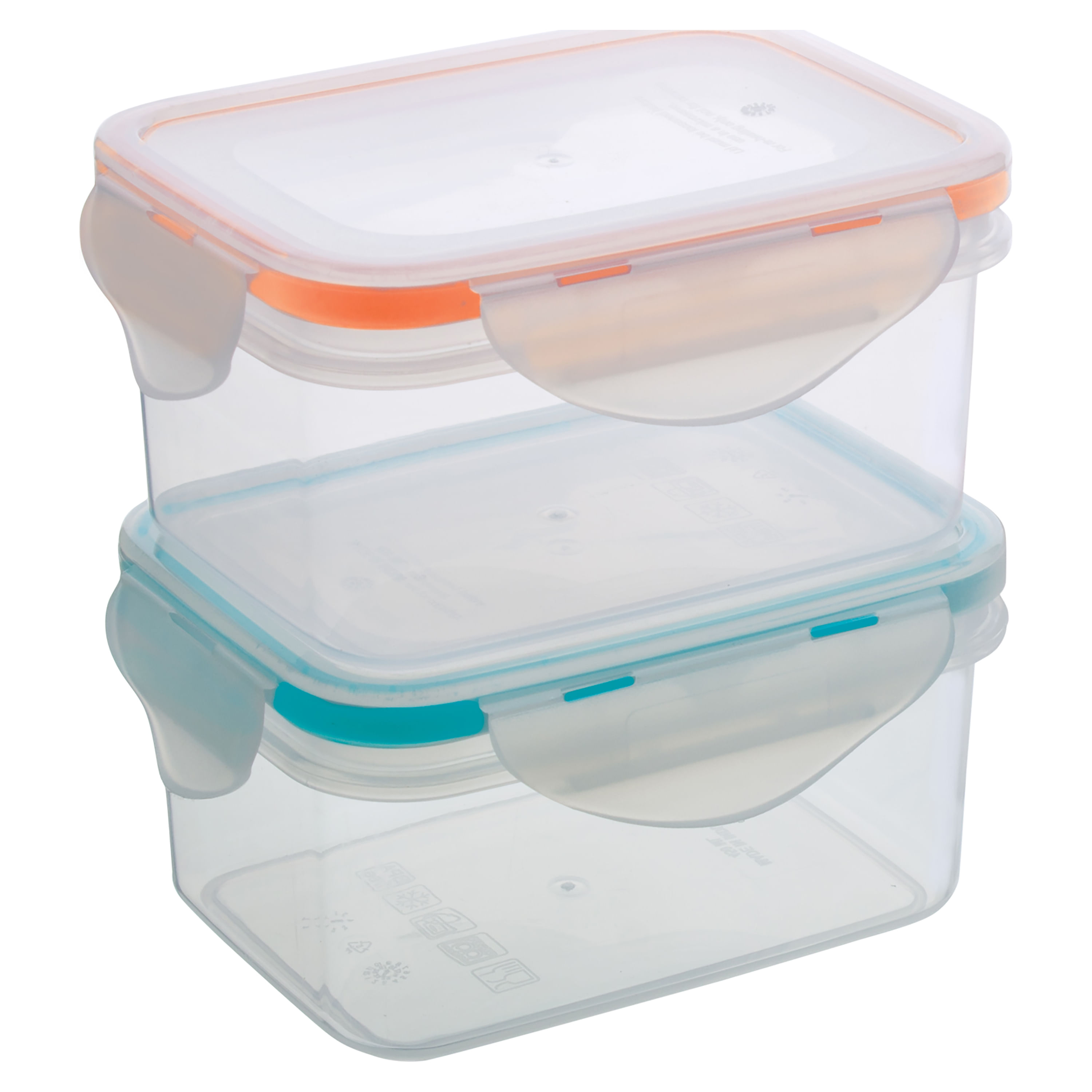 Hermético George Home Rectangular, 2 pack - 450 ml