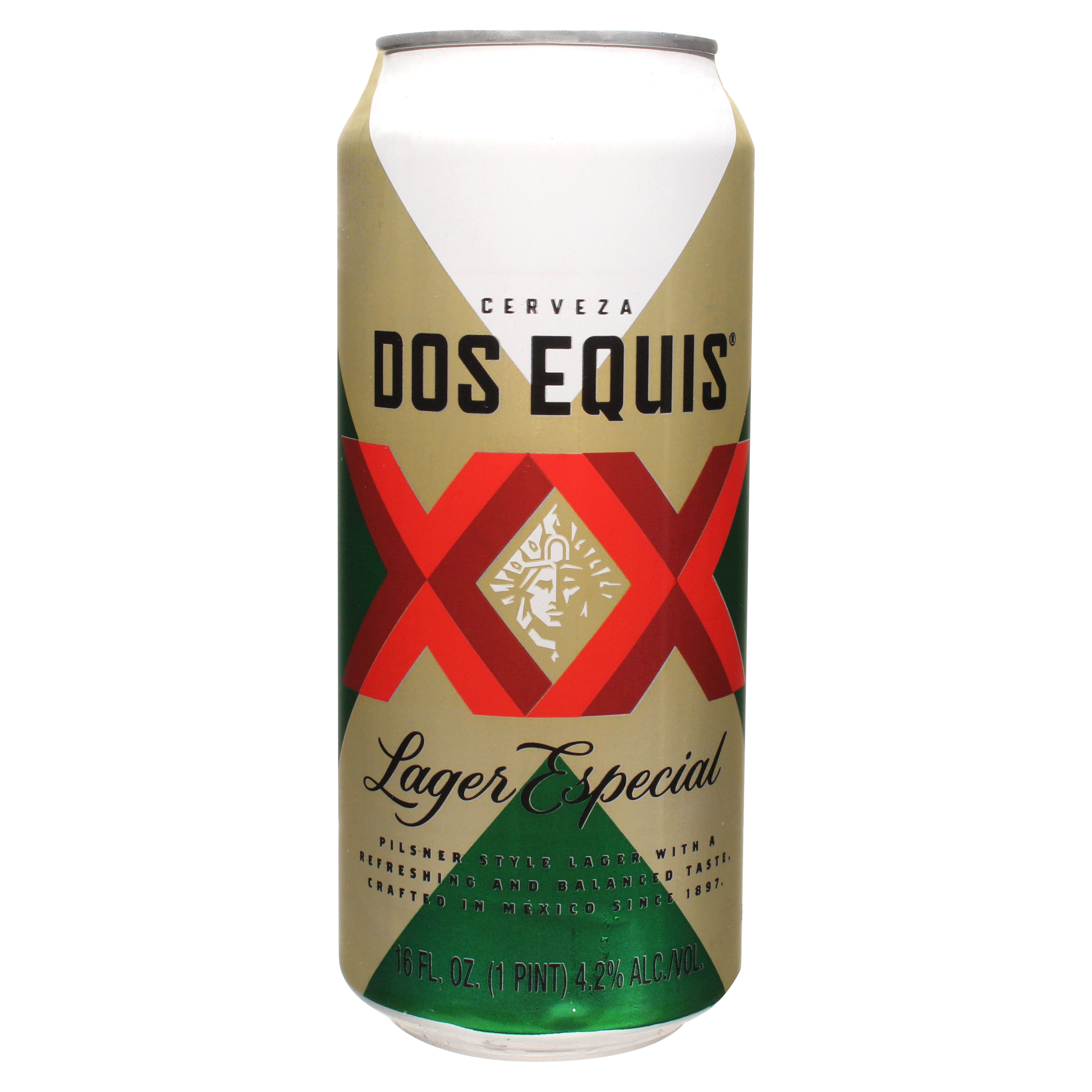 Cerveza Xx Lager Lata 473 ml