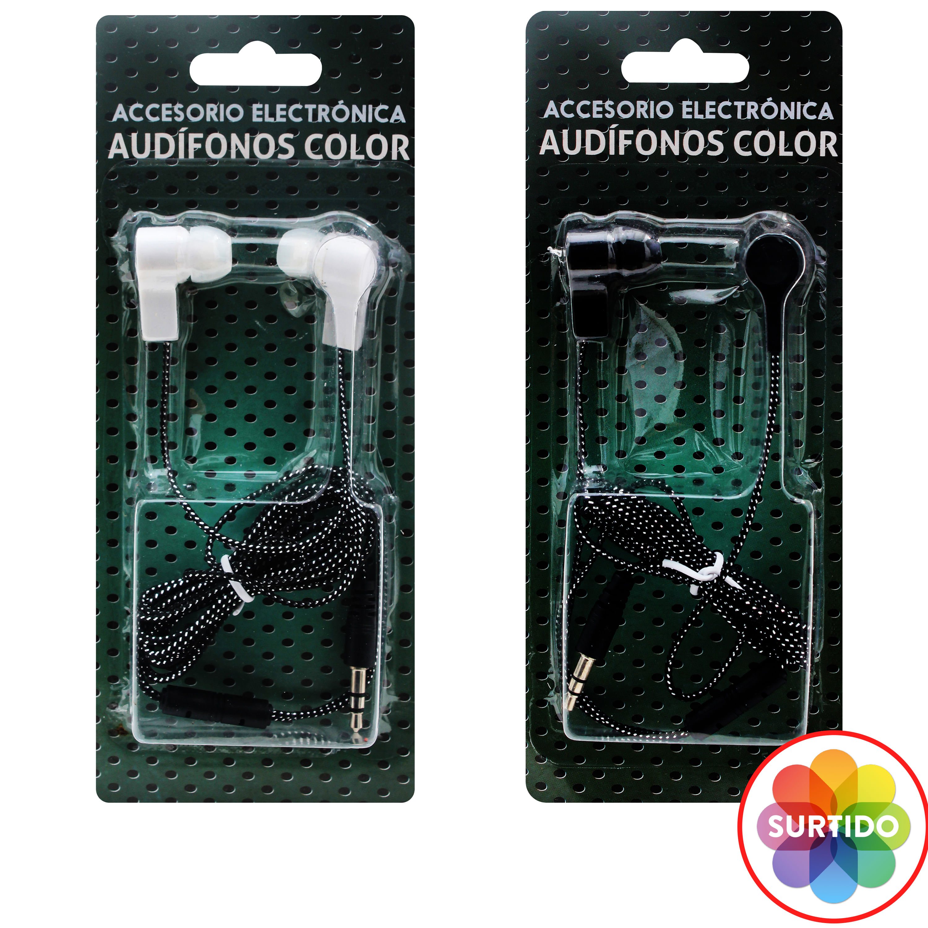 Auriculares Electrónica de tela -1.2m