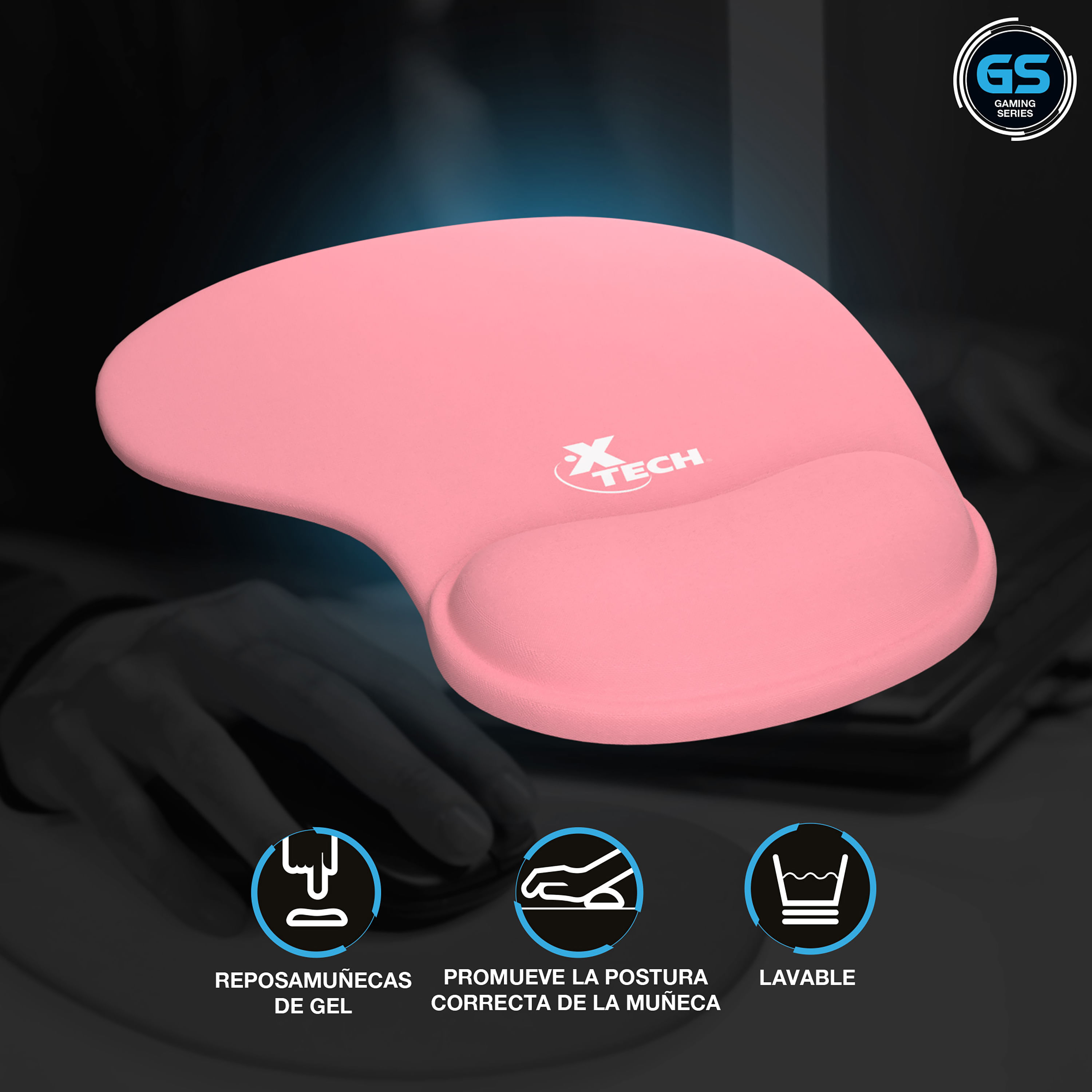 Alfombrilla Para Mouse De Gel Xta530