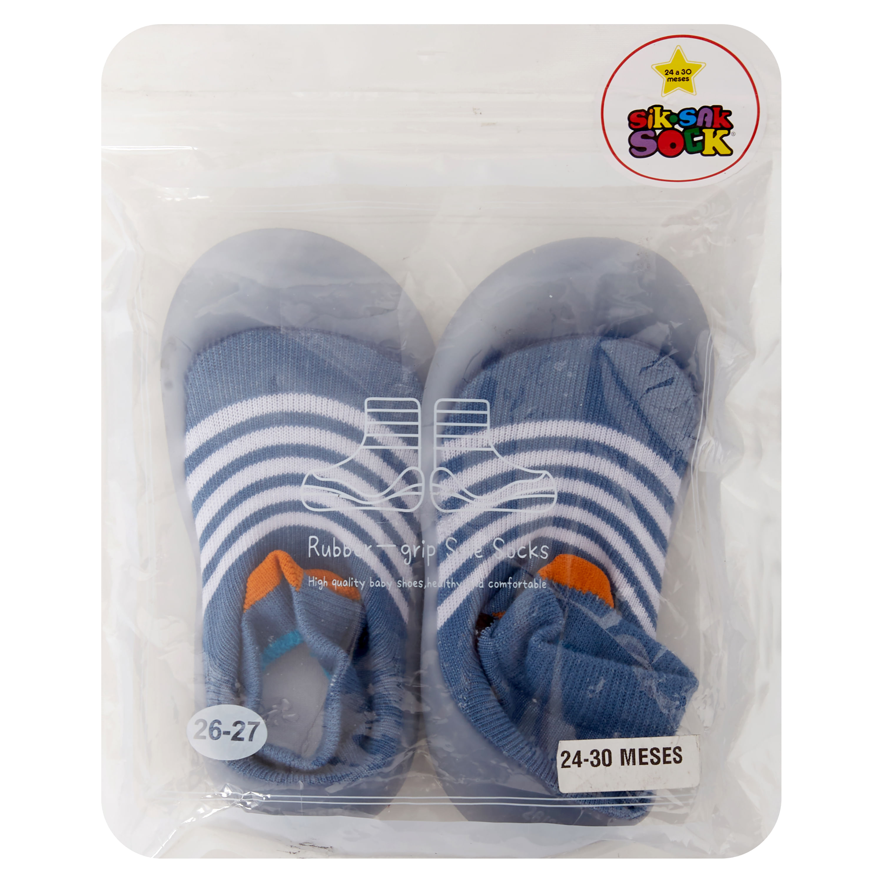 1Par Cal Bebe Sock Shoes Sik Sak Sock 101