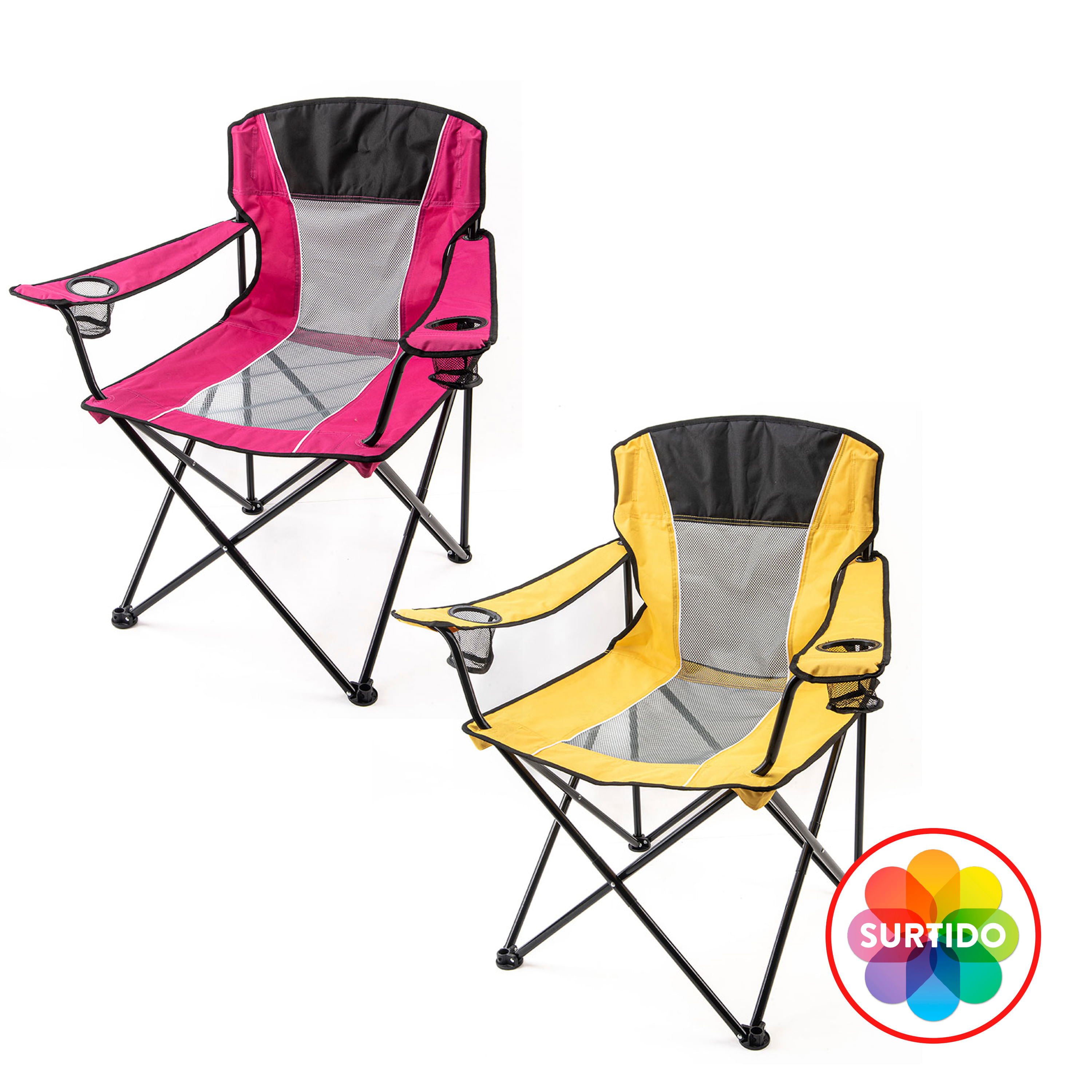 Silla Ozark Trail Luxury con brazos colores surtidos con capacidad de 136 kg
