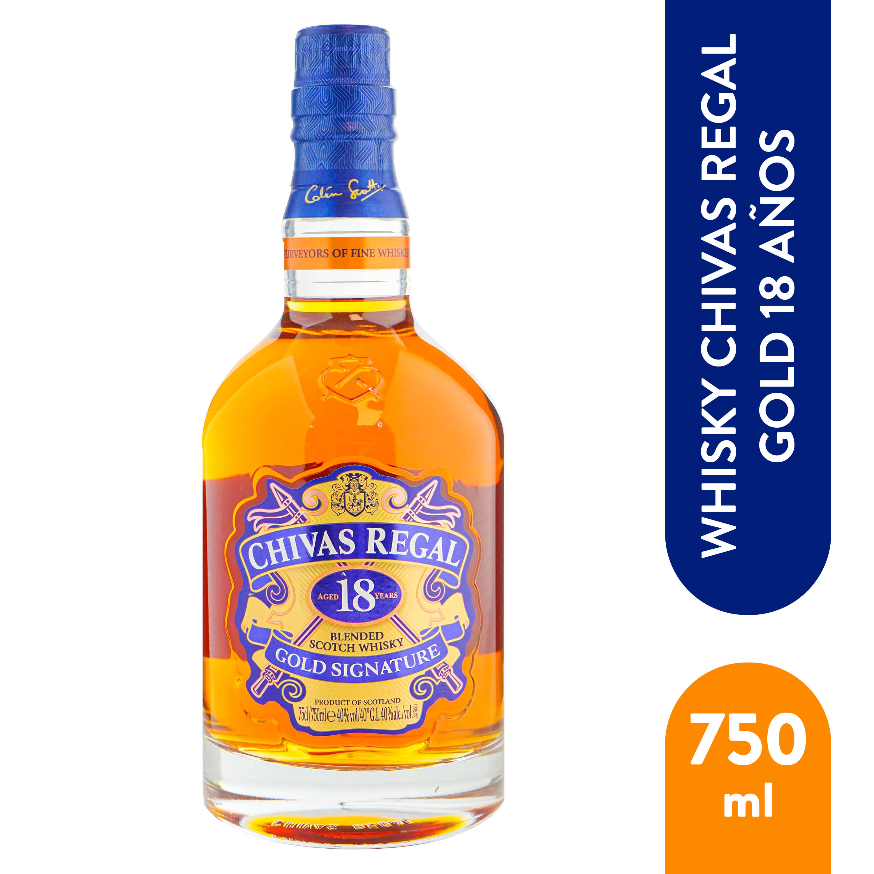 Whisky Chivas Regal Escoces 18Anos 750 ml