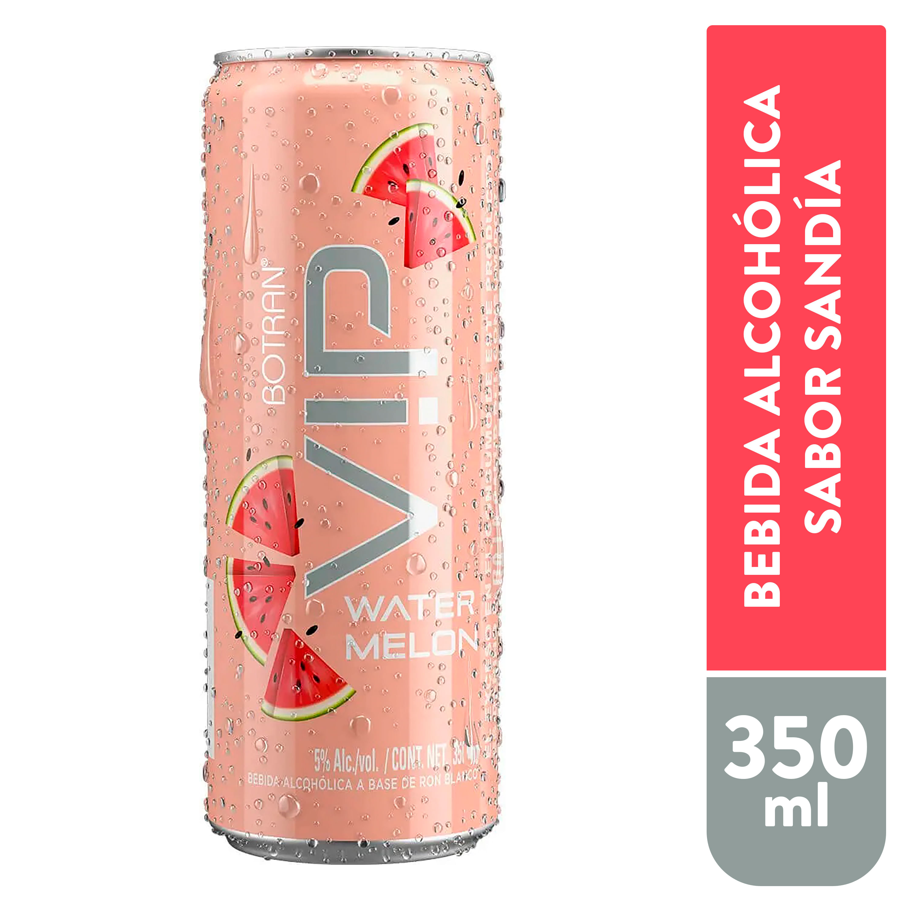 bebida alcohólica Vip Botran sandía Lata - 350 ml