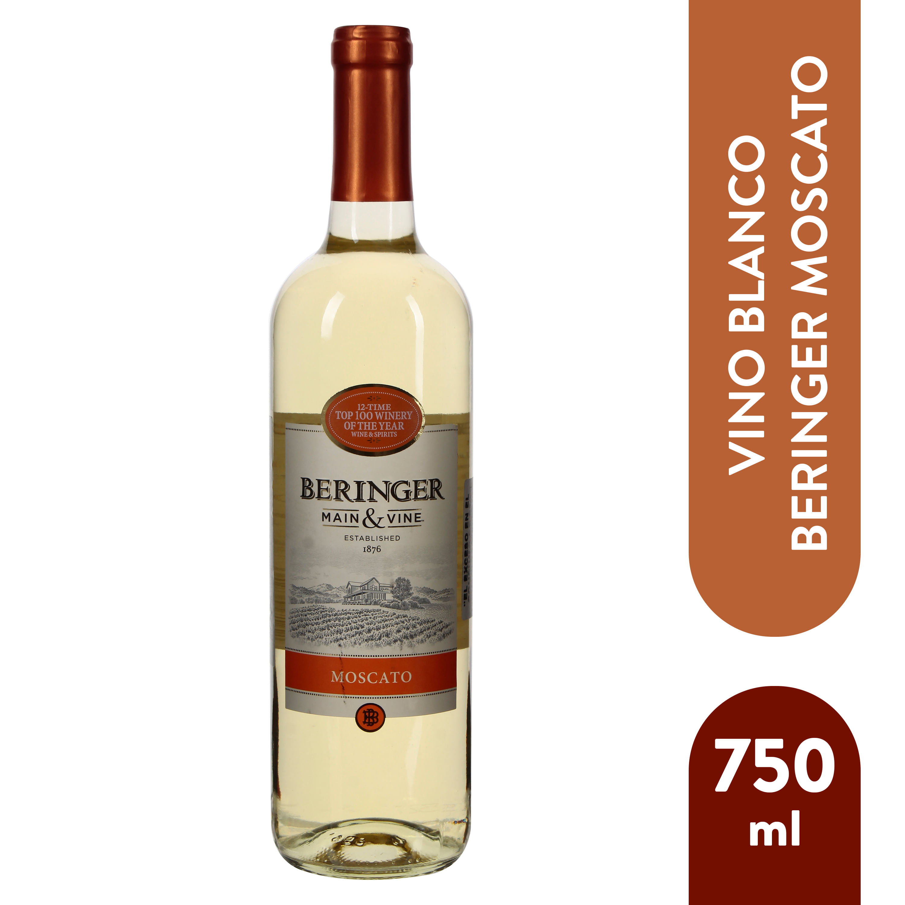Vino Beringer White Moscato 750 ml