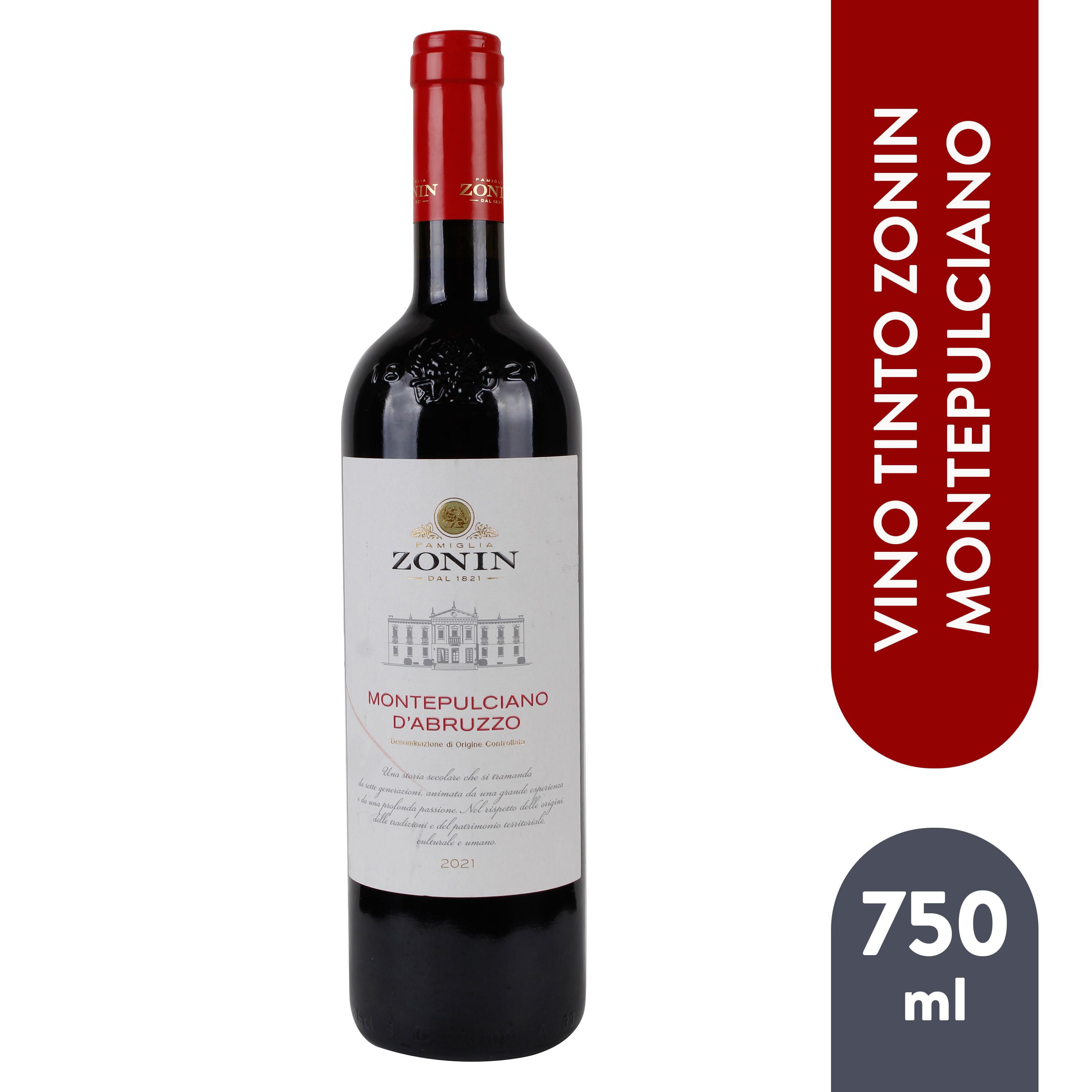 Vino Zonin Montepulcciano Dabruzzo 750 ml