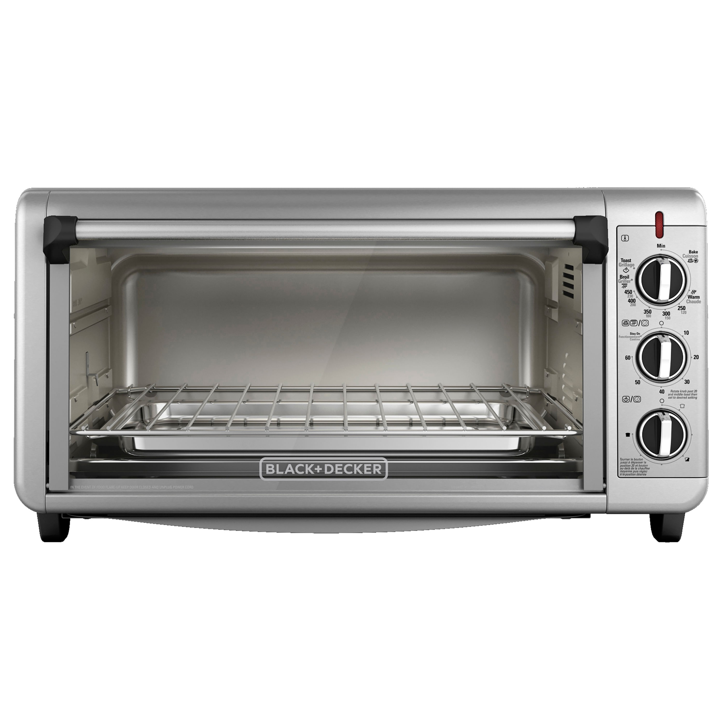 Horno tostador Black & Decker 8 rebanadas