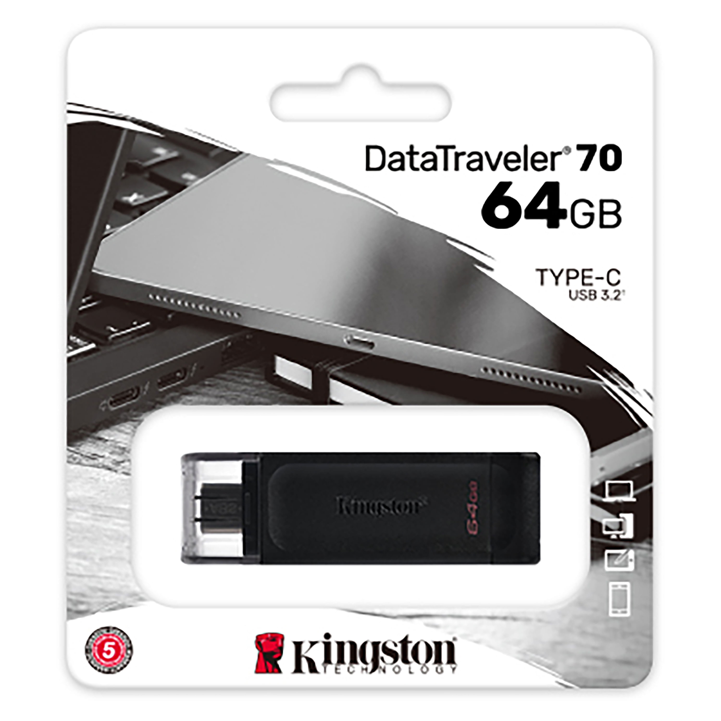 Memoria Kington 256 gb Usb 3.2 gen 1 70 Type C