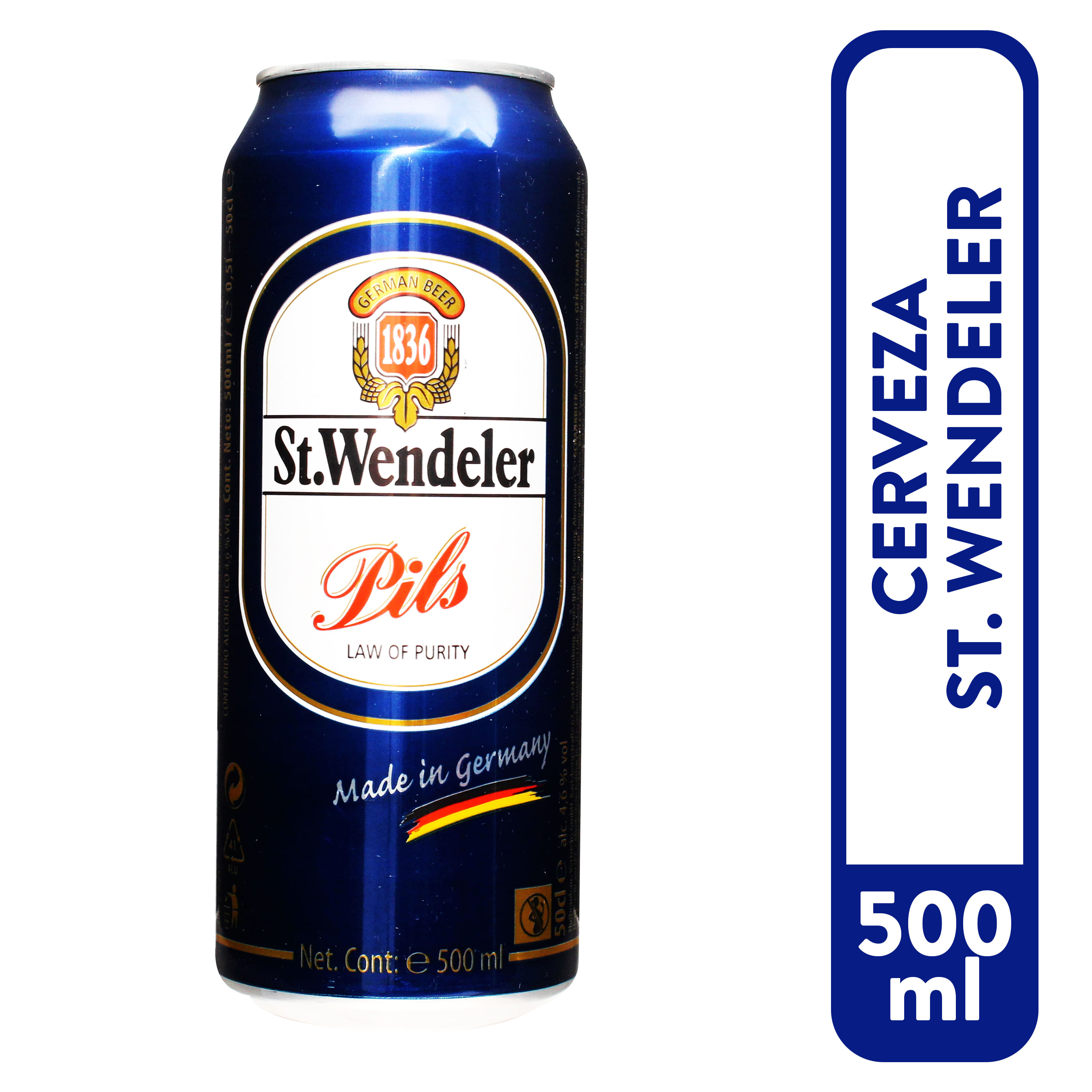 Cerveza St.Wendeler 4.6 Alc 500 ml