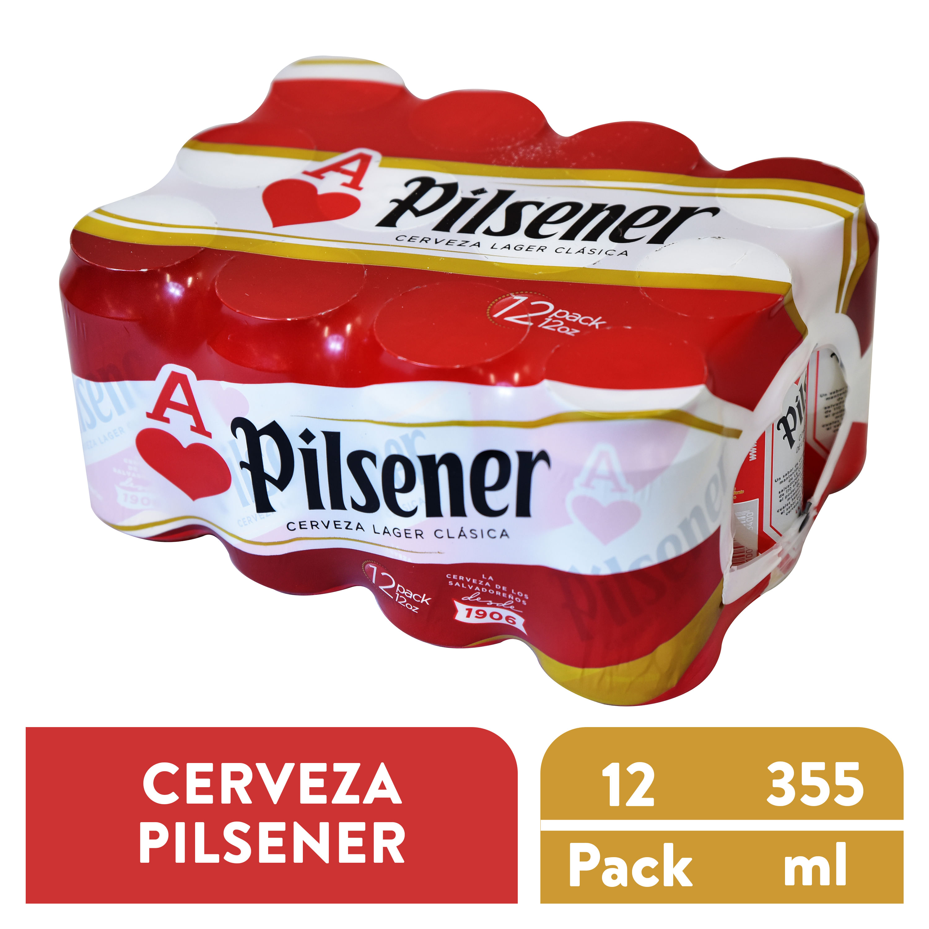 Cerveza Pilsener 12 Pack 4260 ml