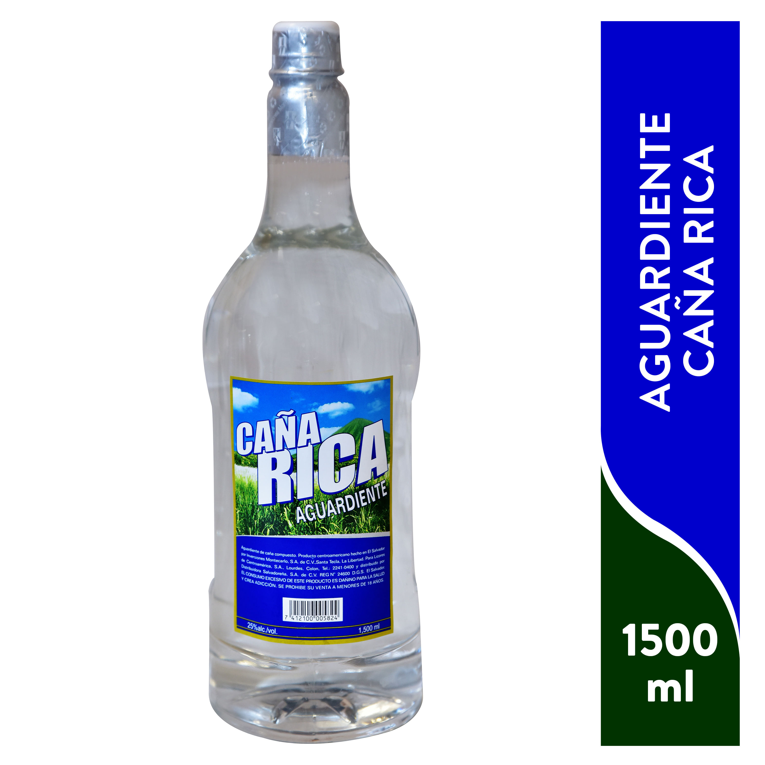 Aguardiente Cana Rica 1500 ml