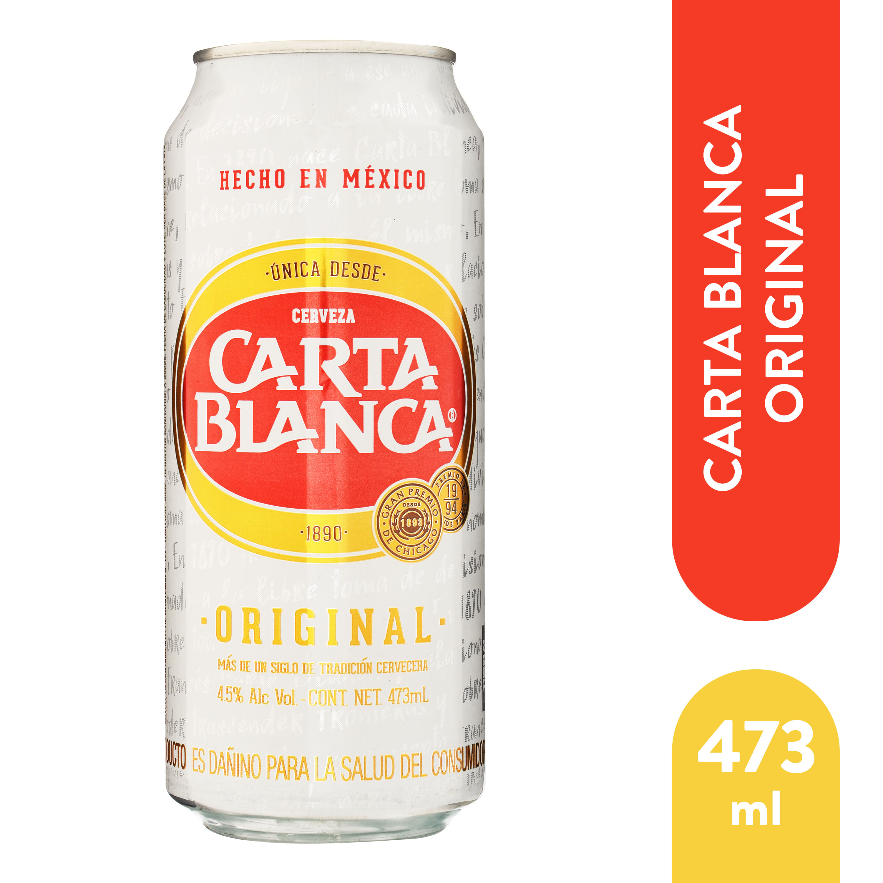 Cerveza Carta Blanca Lata 473 ml
