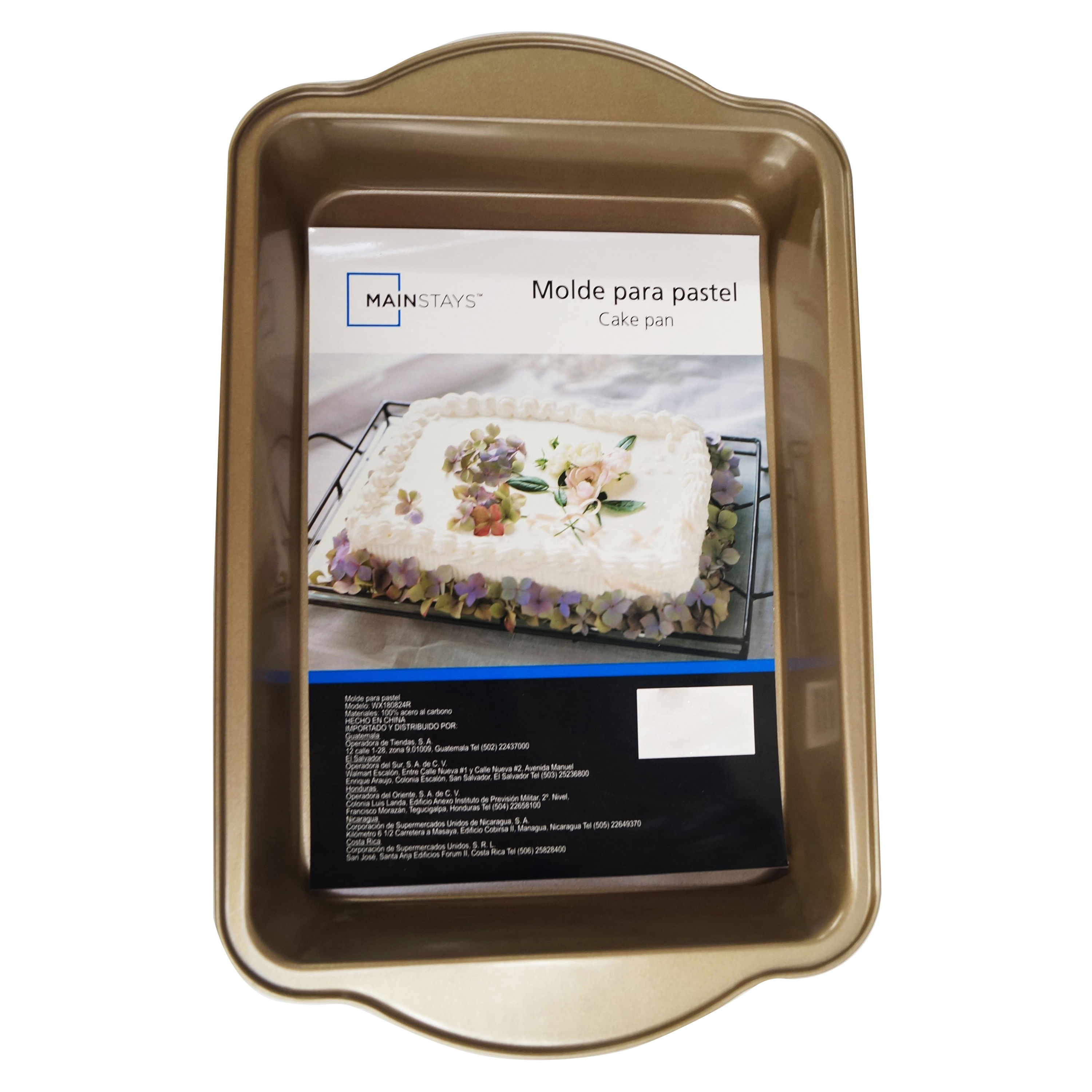 Molde Mainstays para pastel