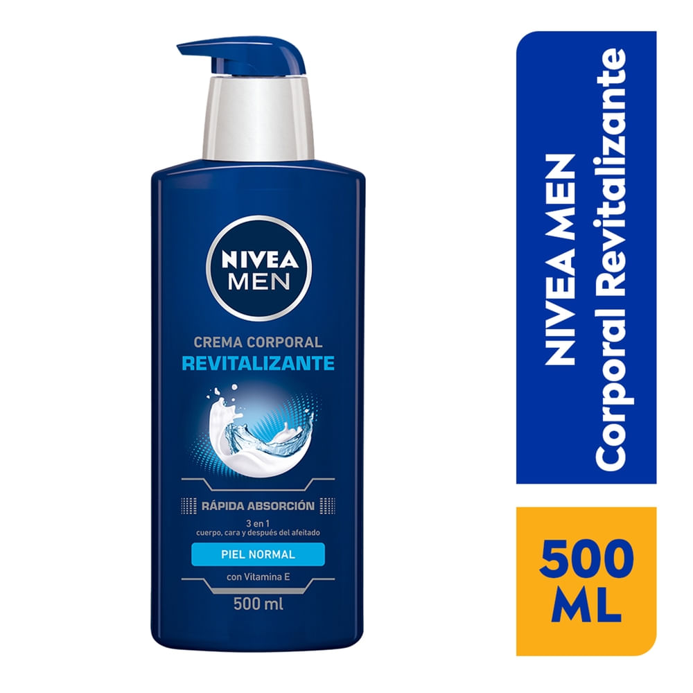 Crema Nivea Men Corporal Revitalizante - 500 ml