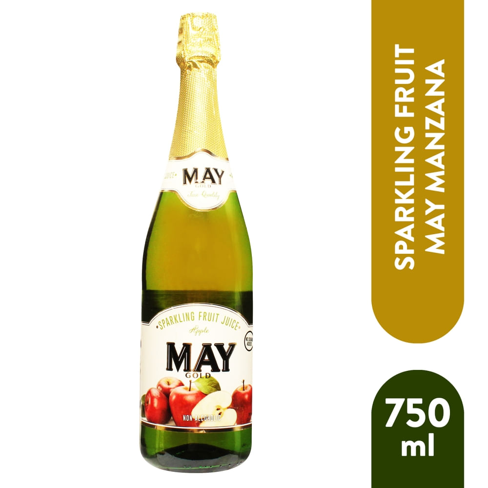 Espumoso May De Manzana Gold 750 ml