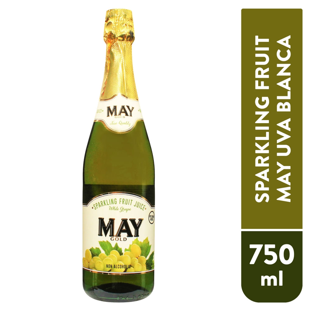Espumoso May De Uva Blanca Gold 750 ml
