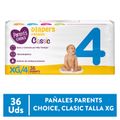 Pañales Parent's Choice Classic Talla XG - 36 Uds