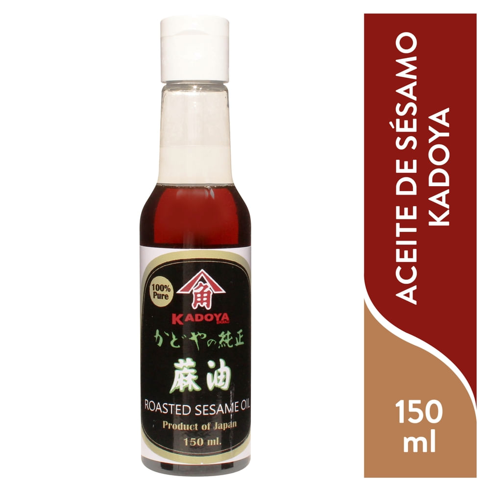 Aceite Kadoya de ajonjolí negro - 150 ml