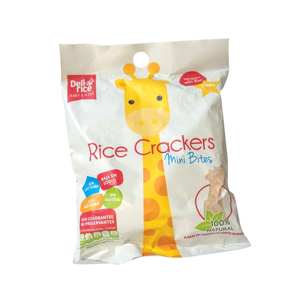 Galletas Delirice Jirafitas Sin Sal - 20 g