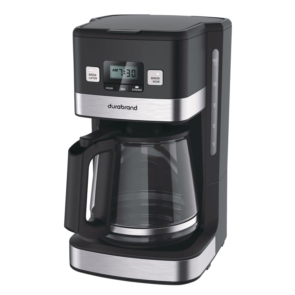 Cafetera Durabrand digital 12 tazas