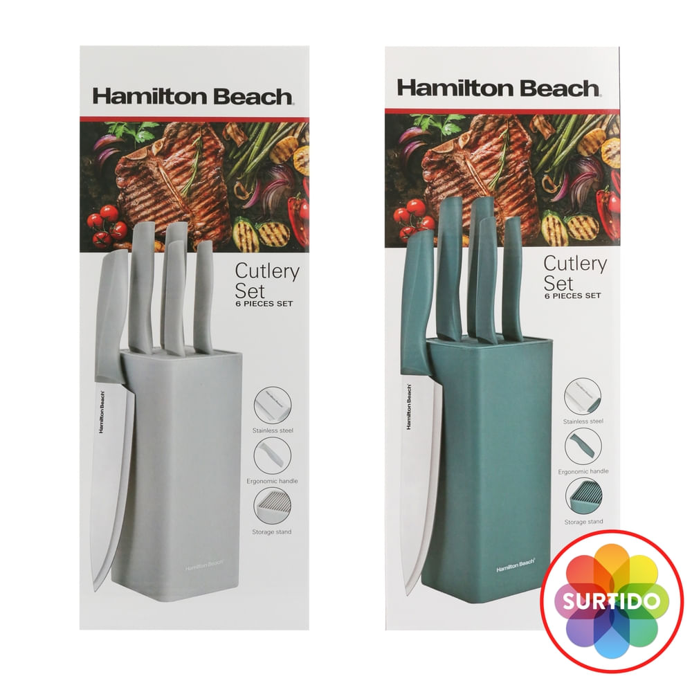 Set 5 Cuchillos Bloque Organizador