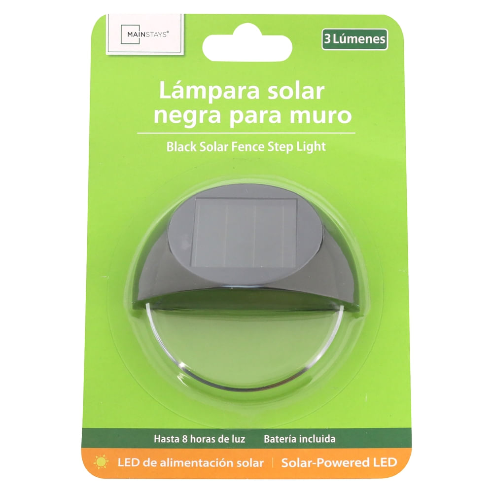 Ms Lampara Solar Para Jardin Redonda