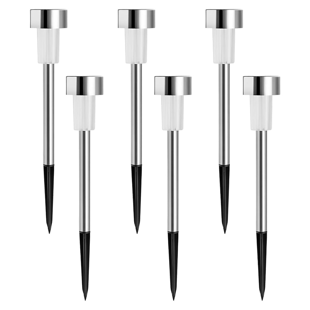 Set de Lámparas Mainstays solares para jardín - 6 Pzas