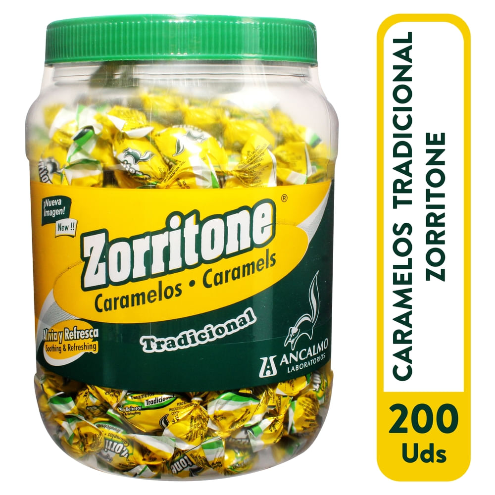 Caramelo zorritone Ancalmo 200 Uds - Precio indicado por caramelo
