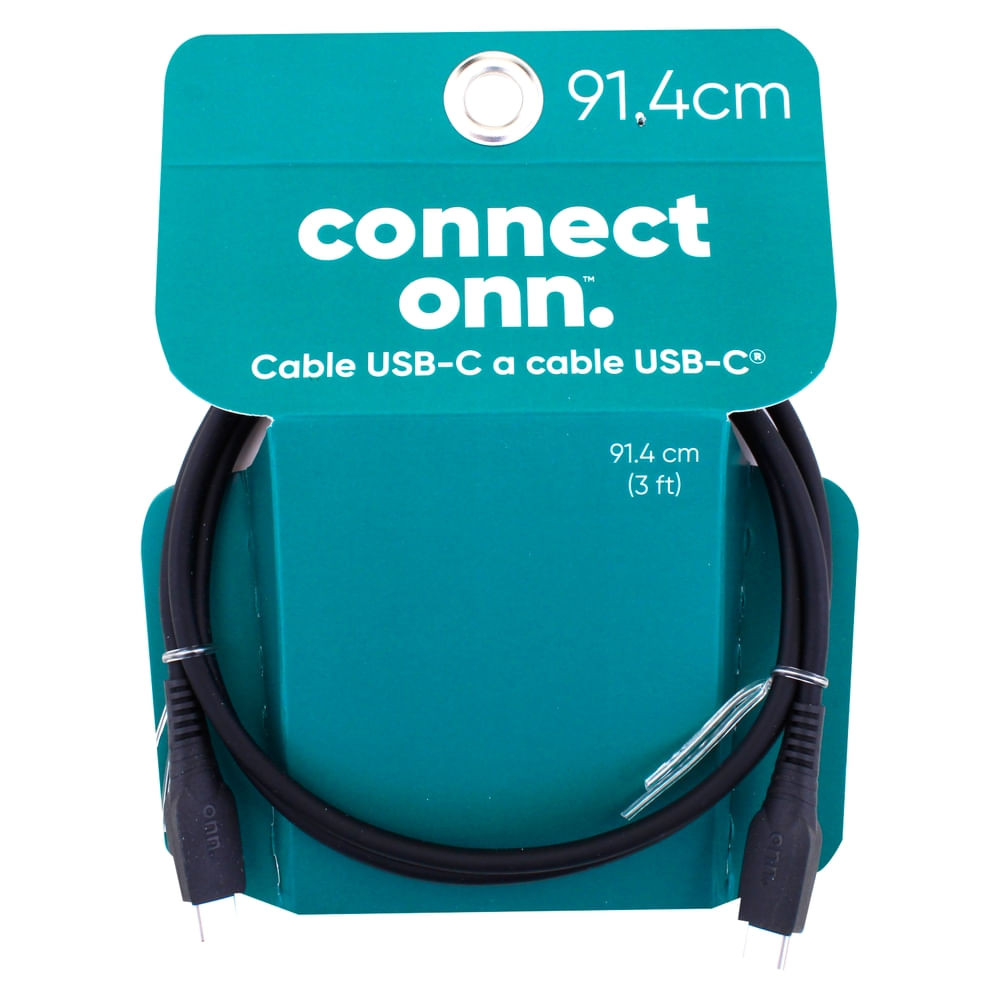 Onncable 3 Usb C To Usb C Silicon Blk