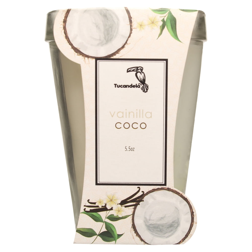 Vela Aromatica Tucandela Vainilla Coco