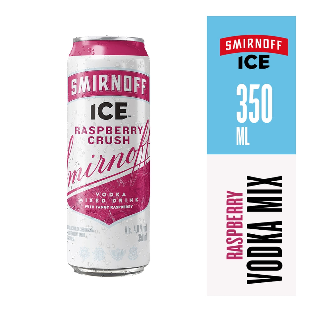 Smirnoff Ice Raspberry Crush lata- 350 ml