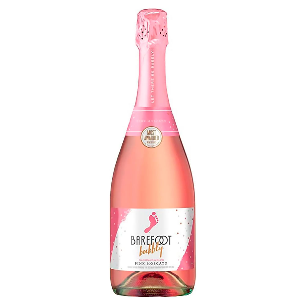 Vino Barefoot Bubbly Pink Moscato -750 ml