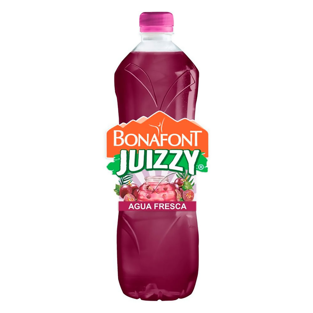 Agua Fresca Bonafont Uva -1 L