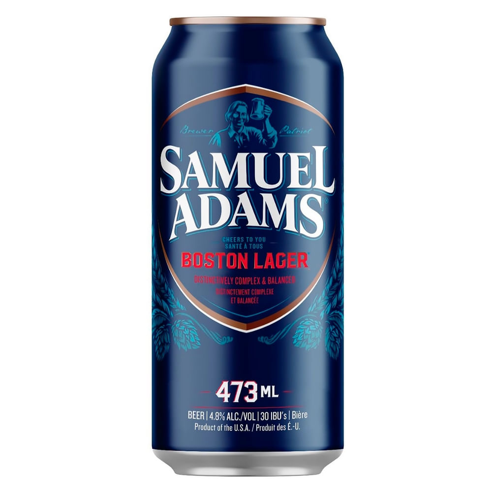 Cerveza Samuel Adams Can 473 ml