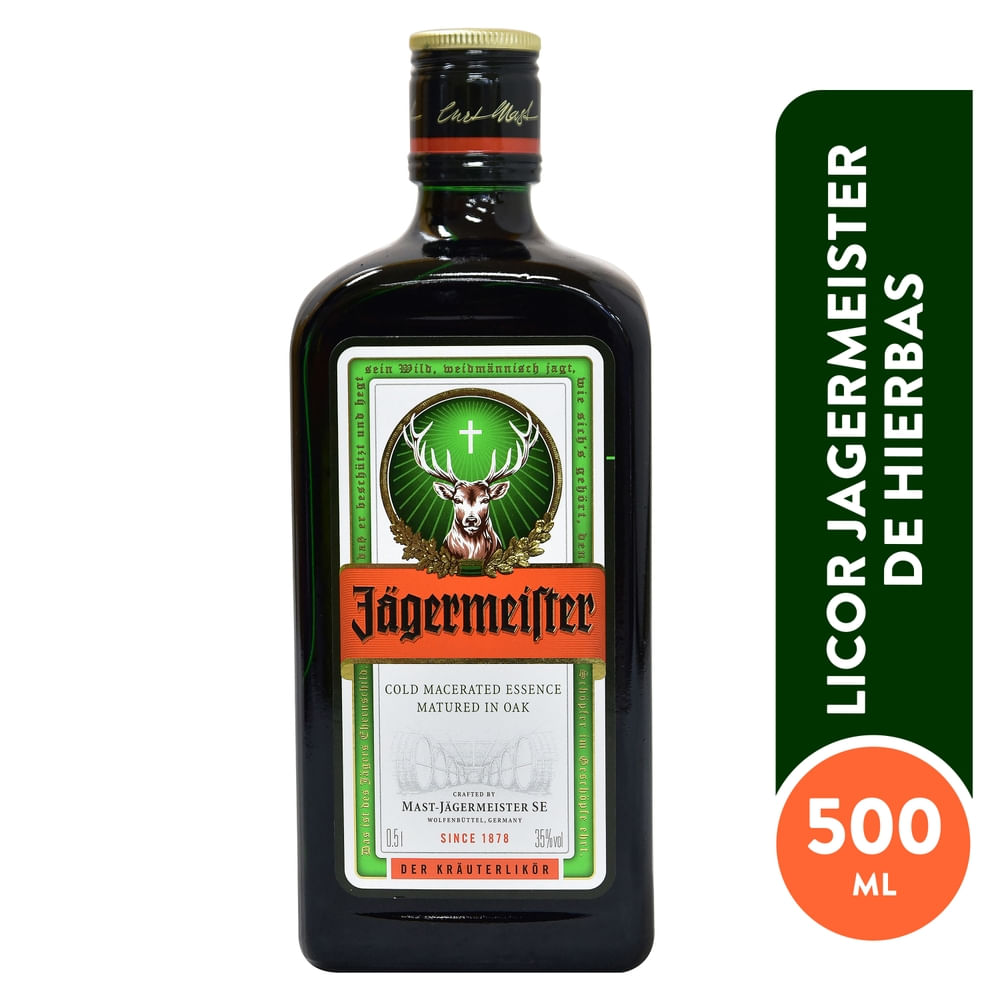 Licor de hierbas Jagermeister - 500 ml