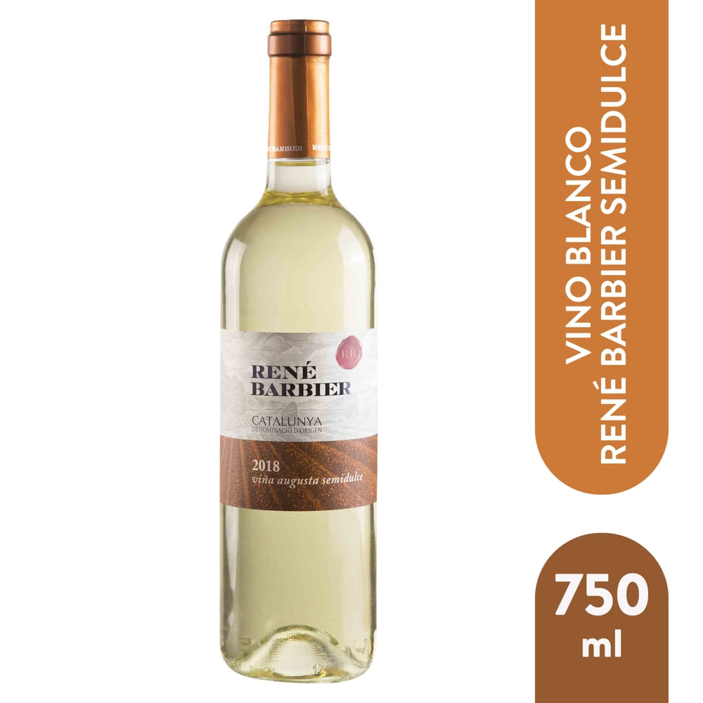 Vino Renebarbier Blanco Semidulce - 750 ml