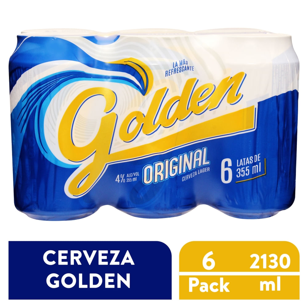 Cerveza Golden 6Pack 2130 ml