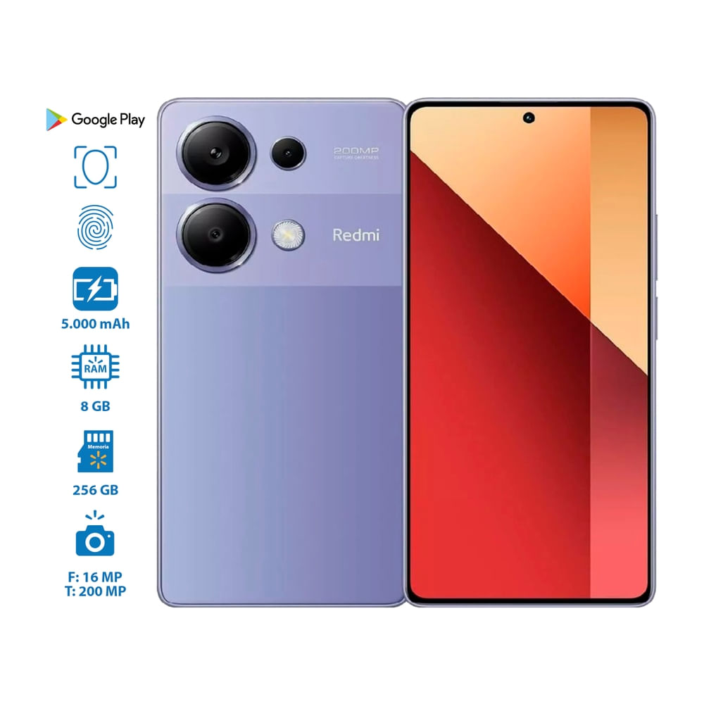 Celular Xiaomi Note 13 Pro 8GB 256GB