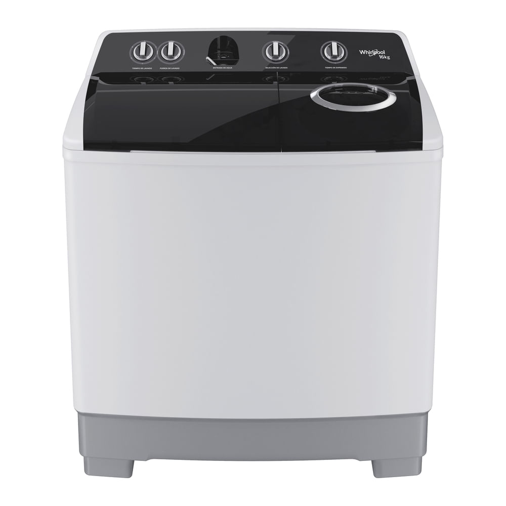 Lavadora Whirlpool semi automática WLD1425FP blanca con capacidad 14 kg