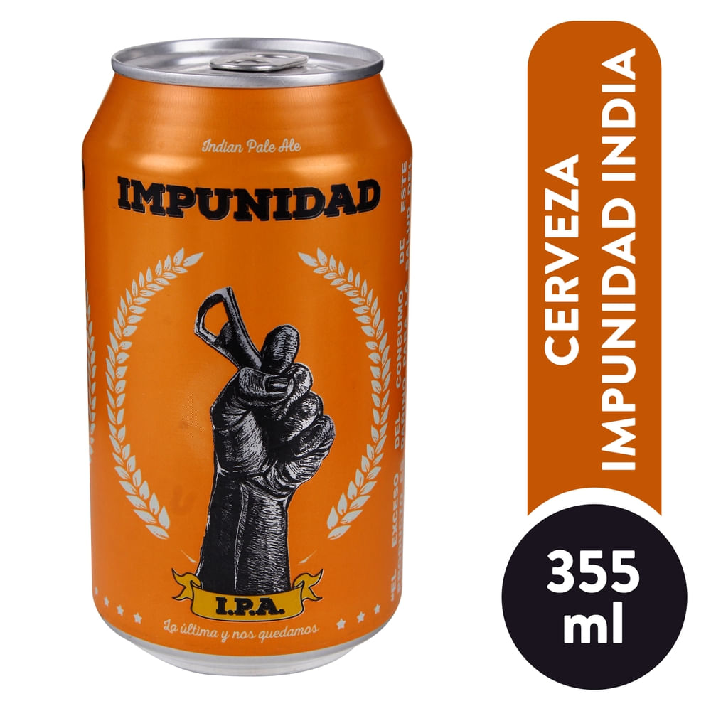 Cerveza Abita impunidad india pale ale lata - 355 ml