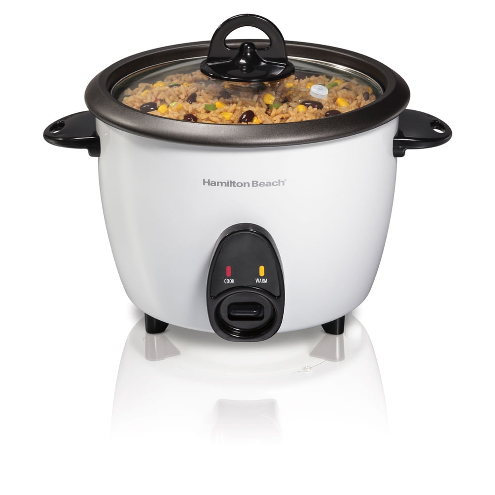 Olla arrocera Hamilton Beach 16 tazas color blanco