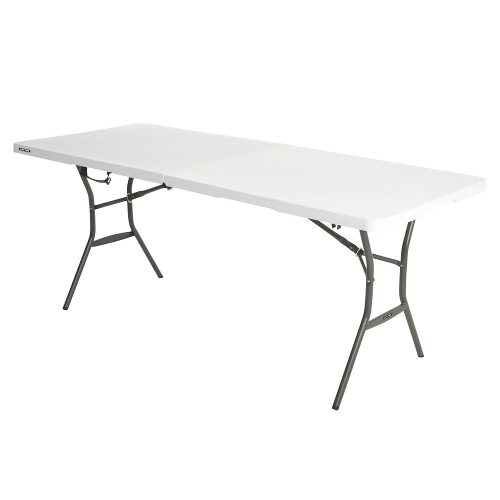 Mesa plegable Lifetime a la mitad - 6 pies