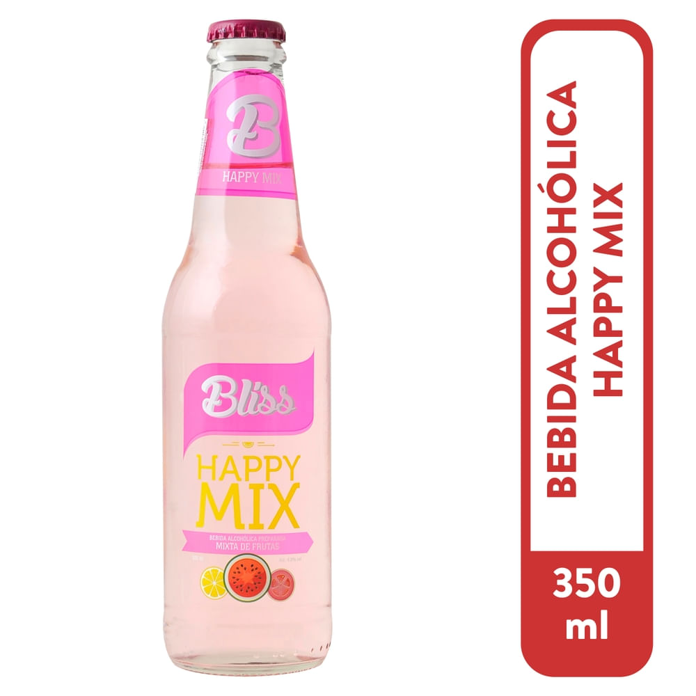 Bebida Bliss Happy Mix Alcoholica 350 ml