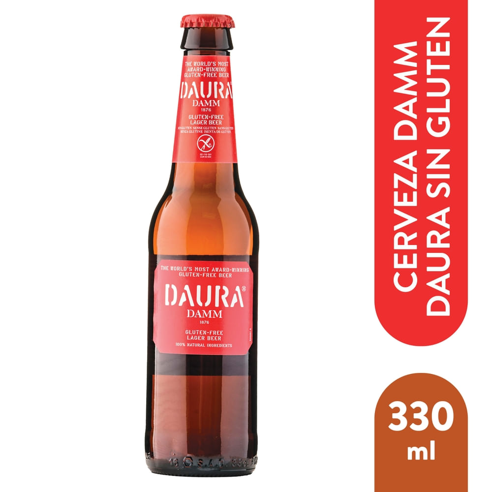 Cerveza Daura Damm 330 ml