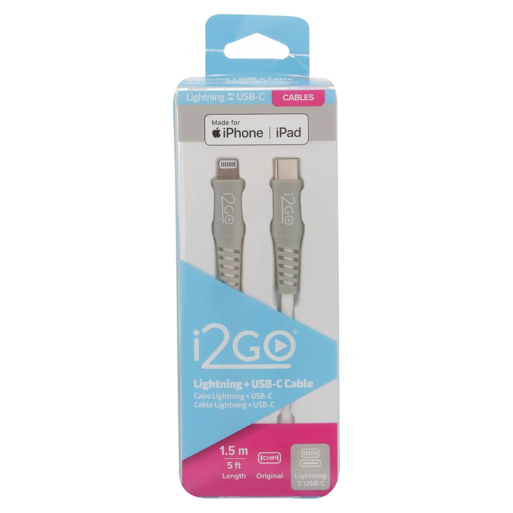 Cable I2Go Lightning A Tipoc 1 5M