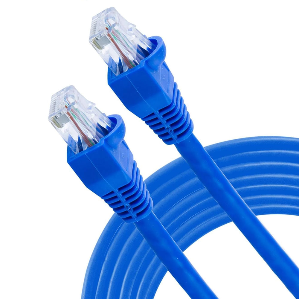 Cable De Red Ge Cat 6e 2.1m Azul