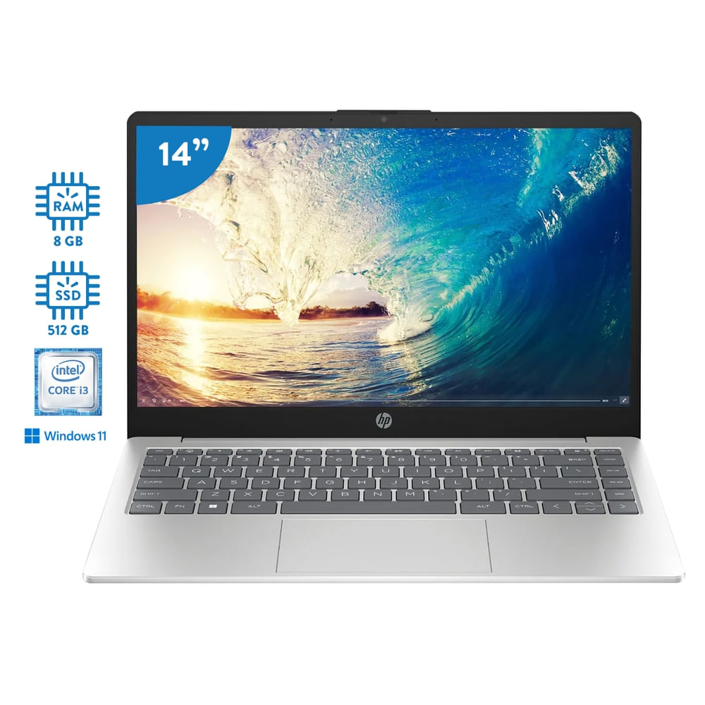 Laptop HP 14-ep0027la A47CRLA 8GB RAM 512GB Almacenamiento