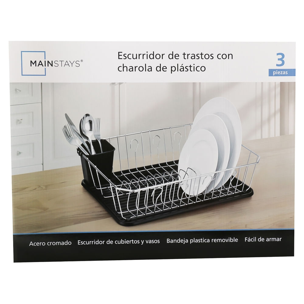 Escurridor Trastos Charola Plastico