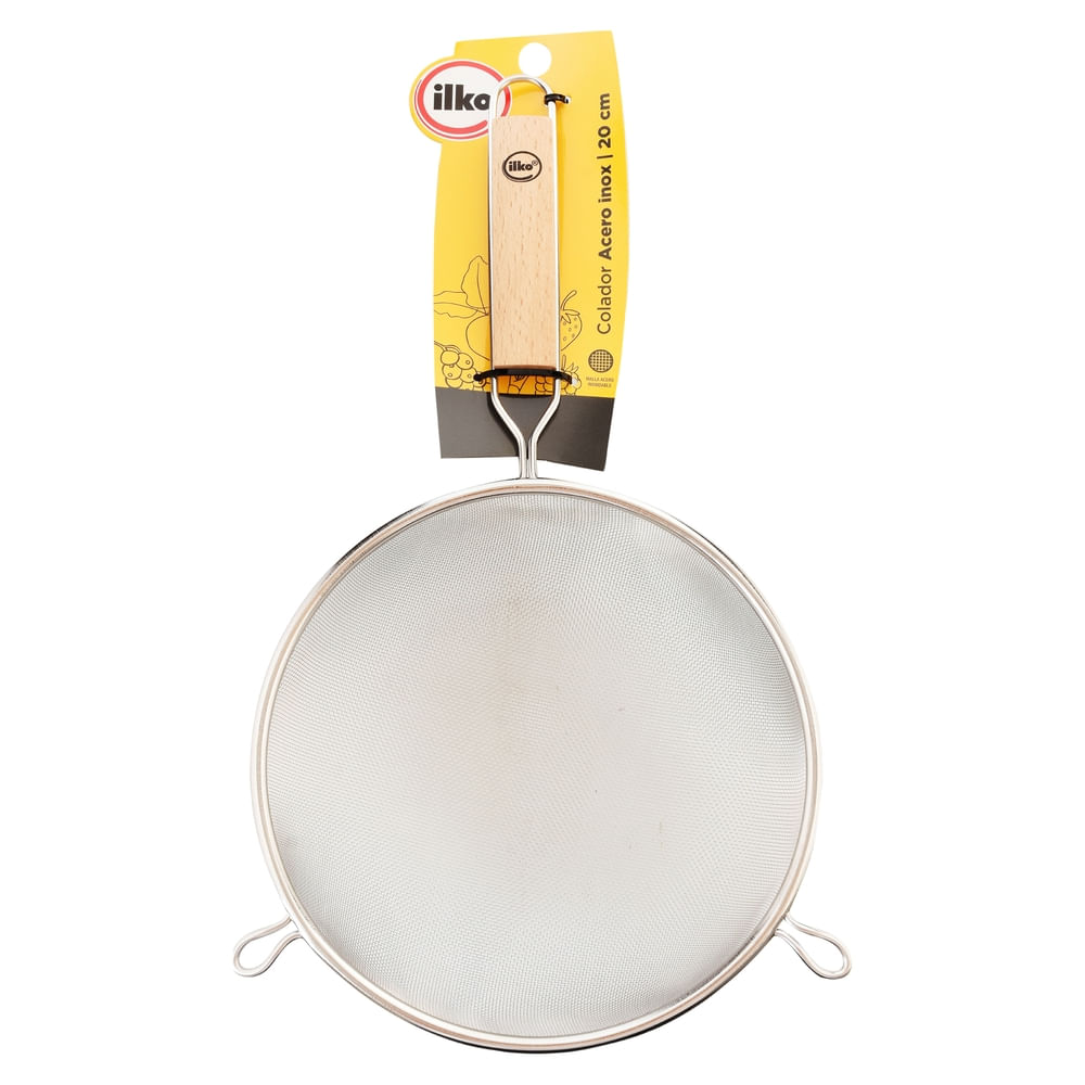 Colador Ilko Con Malla Metalica - 20 cm